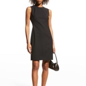 LAUREN RALPH LAUREN Vintage 90’s Black Worsted Wool Sheath Dress Size 14